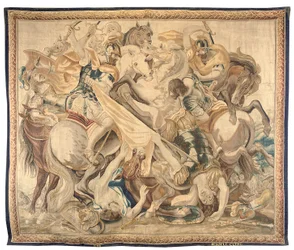 Arazzo di Bruxelles da un set di sei, c.1650