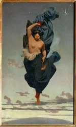 La Nuit (dipinto su tela)