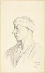 Ritratto di un fellah egiziano