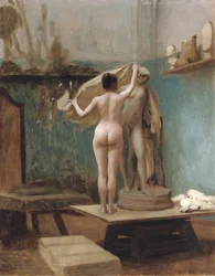 La fine della seduta, ca. 1896