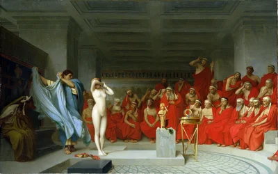 Phryne davanti all