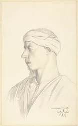 Ritratto di un fellah egiziano