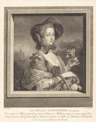 La Marchesa di Pompadour en belle jardiniere