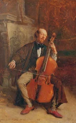 Alexandre Batta, il Violoncellista, 1855