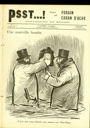 Illustrazione di Jean-Louis Forain (1852-1931) in Psst...!