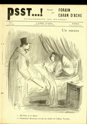 Illustrazione di Jean-Louis Forain in Psst...!