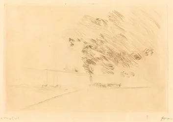 Nel parco di Versailles (prima lastra)