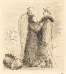 La partenza del figliol prodigo (prima lastra, verticale)