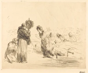 Il Miracolo davanti al Santissimo Sacramento (quarta tavola)
