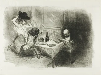 La sala da pranzo privata, quinta tavola
