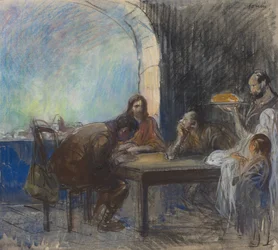 La cena di Emmaus (possibilmente ca. 1912-1913)
