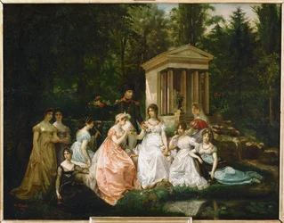 La rosa di Malmaison", 1867 circa (dipinto su tela)
