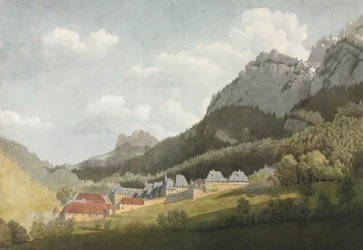 Paesaggio della Grande Certosa, fine 1700-inizio 1800