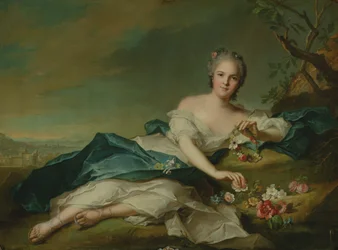 Ritratto di Henrietta in Flora, 1742