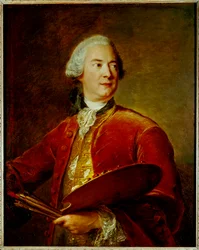 Ritratto di Louis Tocqué, 1696-1772, 1739
