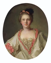 Ritratto di Marie-Thérèse Geoffrin 1715-1791, Marchesa de la Ferté-Imbault, 1739