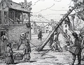 La piantagione del palo di maggio