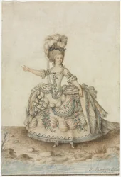 Studio di costume per cantante d