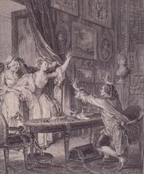È un maschio, inciso da P.C. Baquoy (1759-1829)