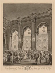 Il ballo in maschera dato all