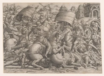 Battaglia Prima di Troia, 1535-55