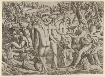 Il giudizio di Paride, 1535-55