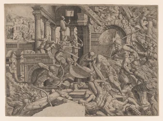 Il sacco di Troia, 1535-55