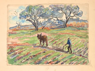 La piana di Bormes, Var
