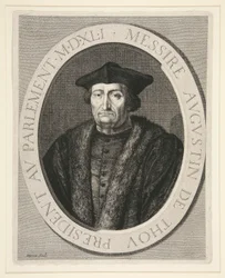 Augustin de Thou, Presidente del Parlamento di Parigi dal 1535 al 1544