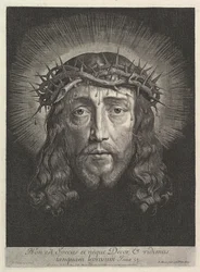 La Sacra Faccia Coronata di Spine, grande formato