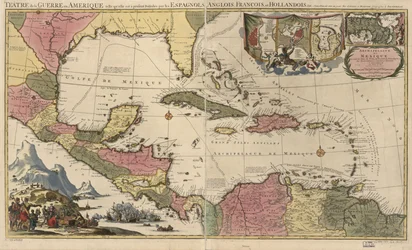 Arcipelago del Messico con le isole di Cuba, Hispaniola, Giamaica, ecc.