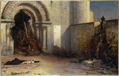 Il divieto (dipinto su tela)