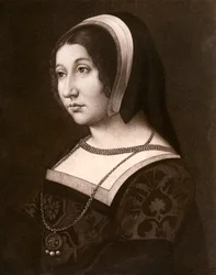 Donna sconosciuta, precedentemente nota come Margaret Tudor, c1520, 1902