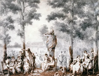 La terrazza delle Tuileries