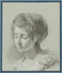 Ritratto di una giovane donna. Circa 1781