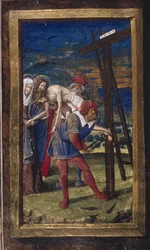 La discesa dalla croce da Lettres bâtardes, ca 1490-1510