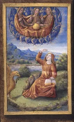 La Santissima Trinità da Lettres bâtardes