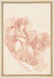 Figura in Abito Militare Antico