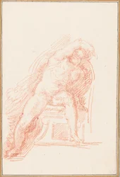 Ignudo dal soffitto della Cappella Sistina