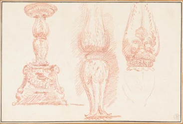 Studio di balaustre e candelabri