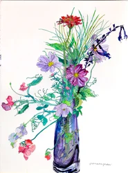 Vaso Jerrys, 2010 (acquerello e inchiostro su carta)