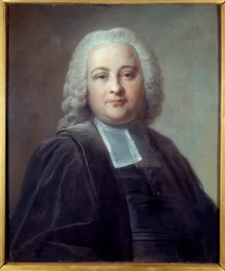 Ritratto di Chrétien Guillaume de Lamoignon de Malesherbes (1721-1794) avvocato del re sotto la Convenzione. Pastello di Jean Valade (1709-1787)