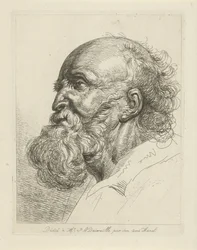 Ritratto di un vecchio con barba