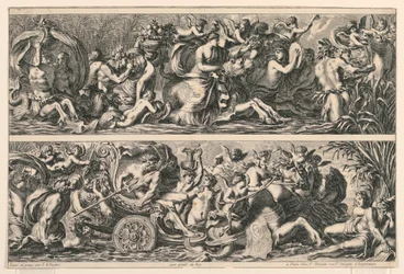 Due fregi, da "Frises Feuillages et Autres Ornemens"