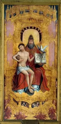Polittico di Anchin: La Trinità
