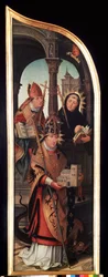 Pannello sinistro del trittico dell