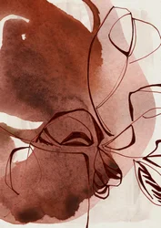 Linee botaniche astratte