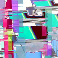 Astratto glitch vivace