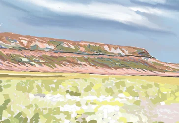 Mesa del Deserto Dipinto