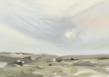 Paesaggio dal cielo sereno